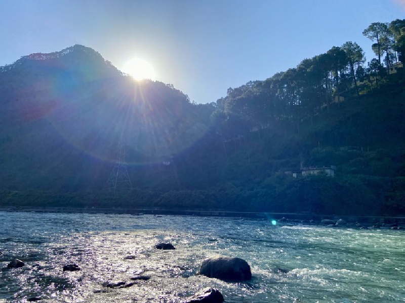 Himalayan sunrise Uttarkashi